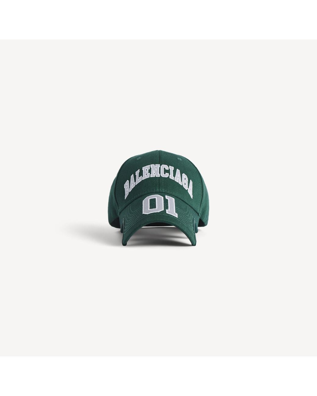 Balenciaga Green Basketball Cap for men