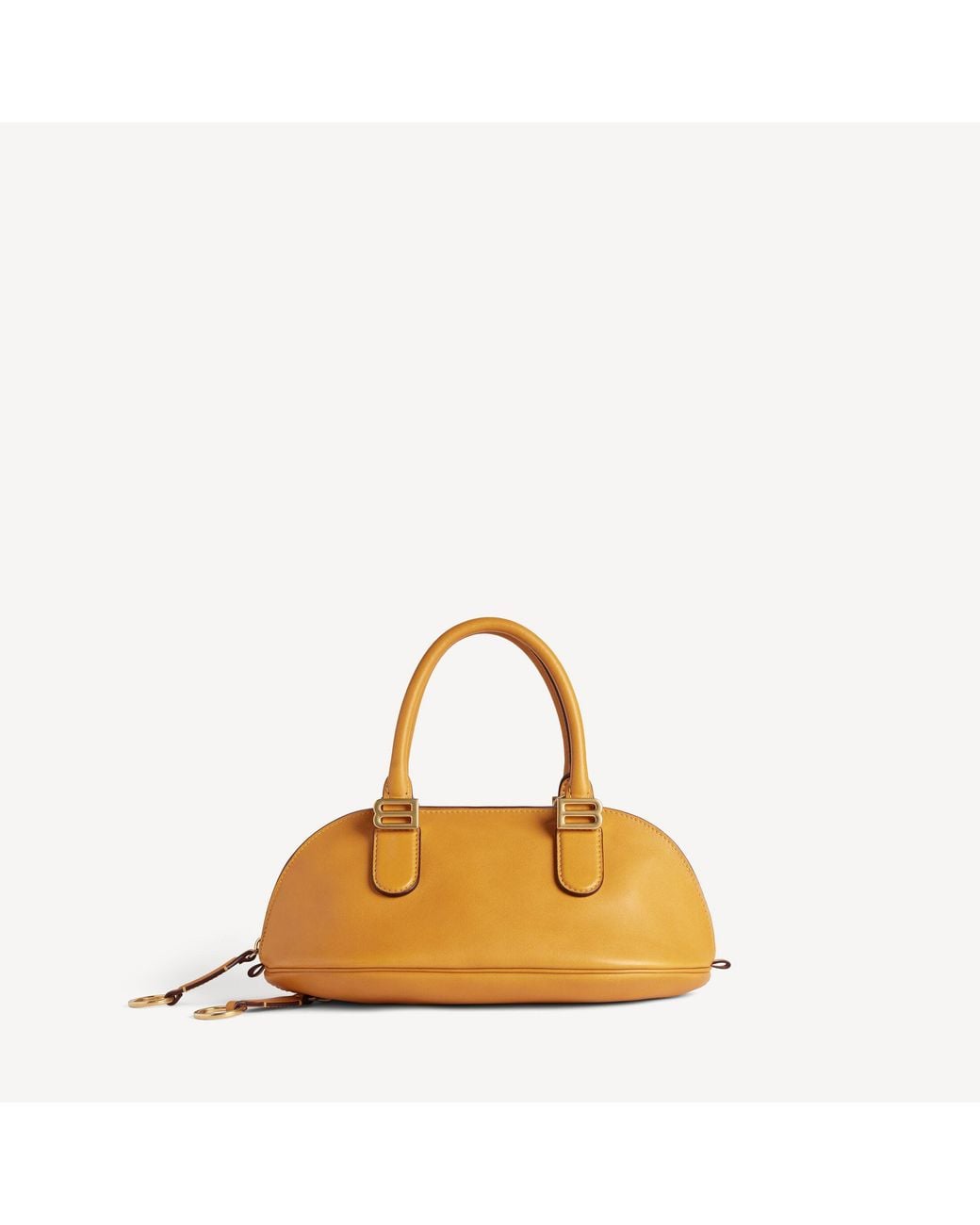 Balenciaga Yellow Bolero Bowling Bag Mini