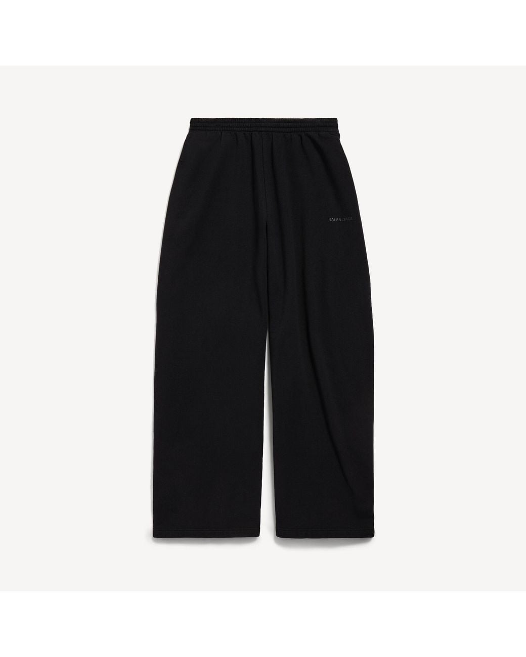 Balenciaga Black Barrel Sweatpants