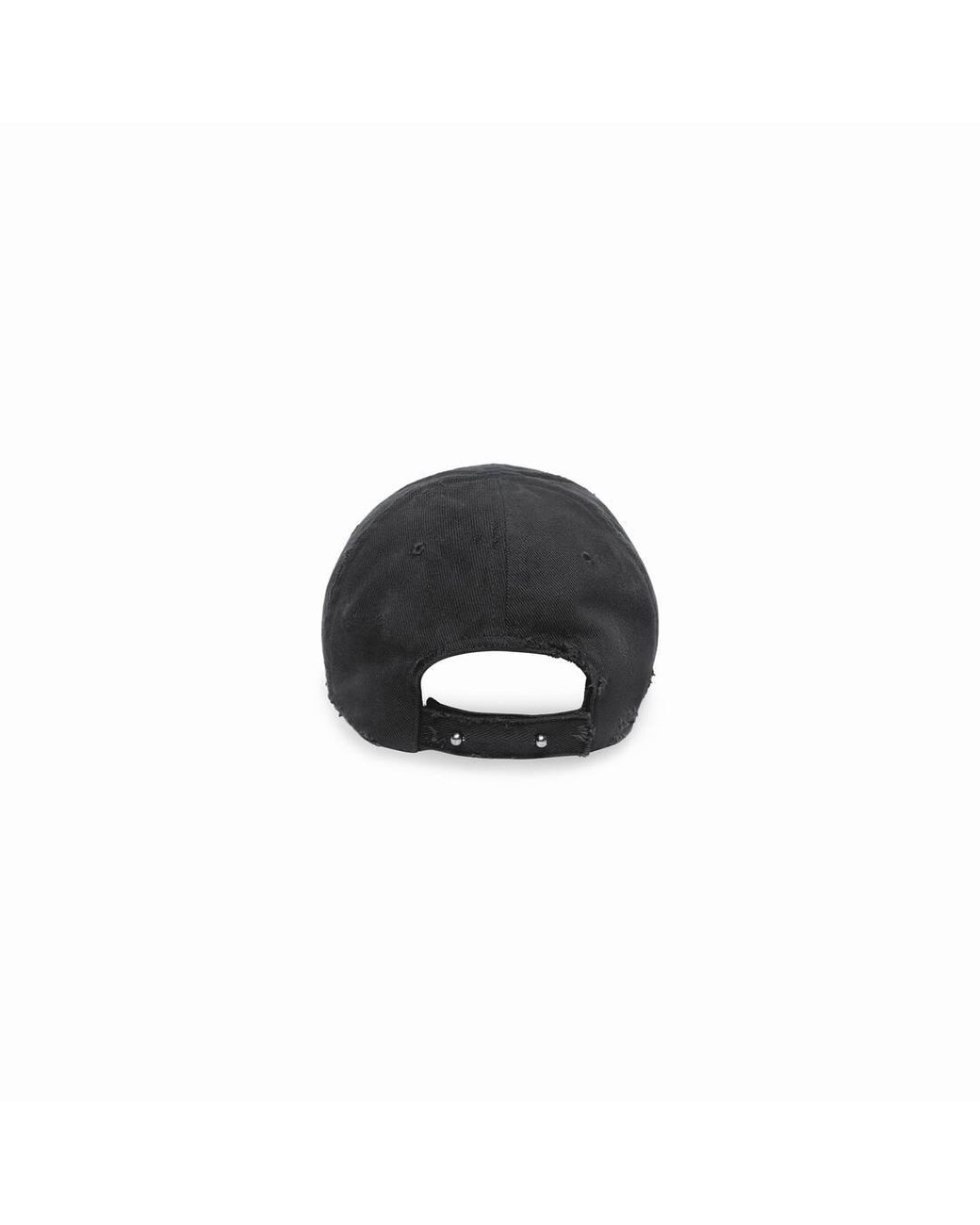 Balenciaga Heavy Piercing Cap in Black | Lyst Balenciaga Heavy Piercing Cap in Black | Lyst