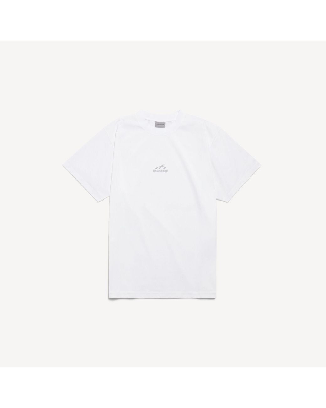 Balenciaga White Bodies Medium Fit T-Shirt for men