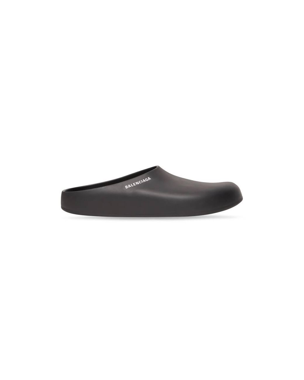 Balenciaga Clog Pool Slide Sandals in Black for Men | Lyst