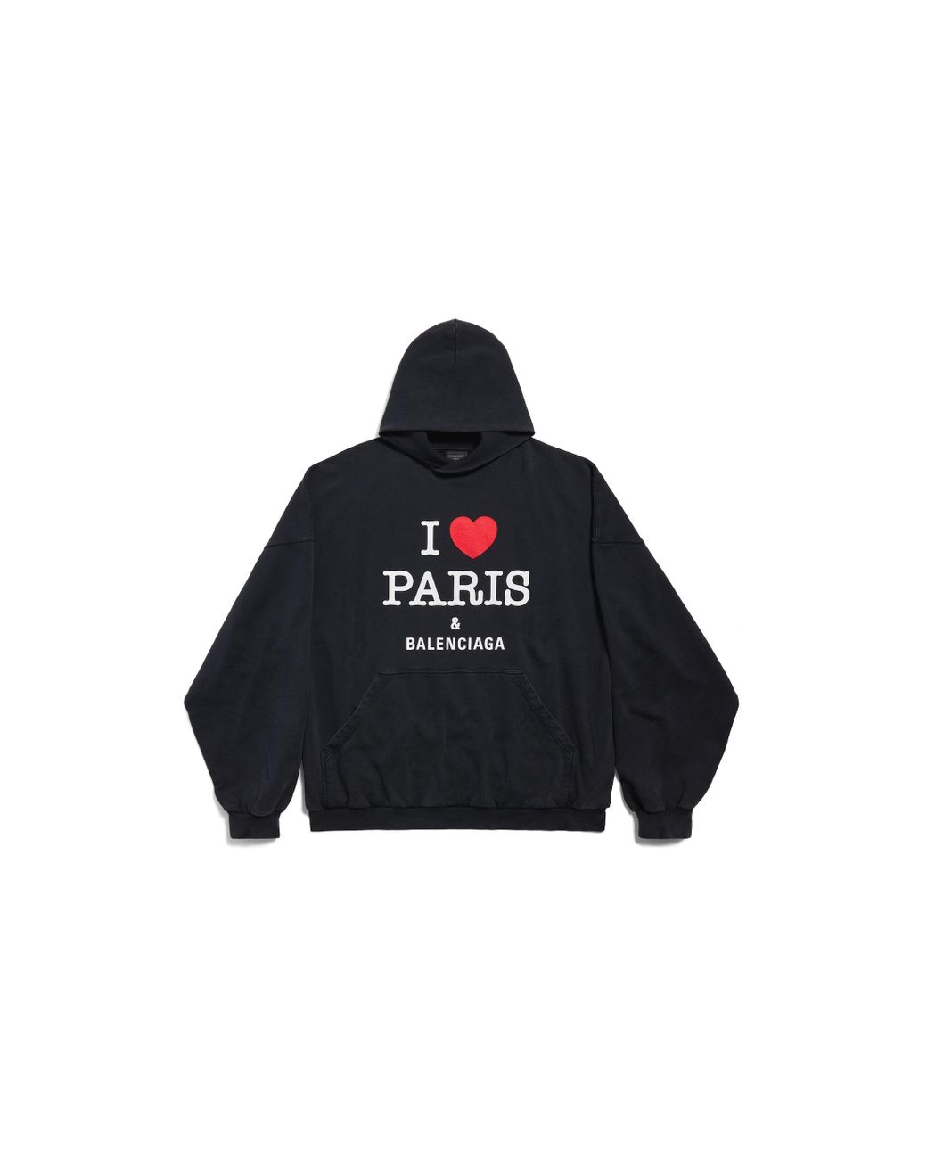 【関税込・国内発送】BALENCIAGA I Love Paris cotton hoodie 関税込・国内発送】BALENCIAGA I Love Paris cotton hoodie