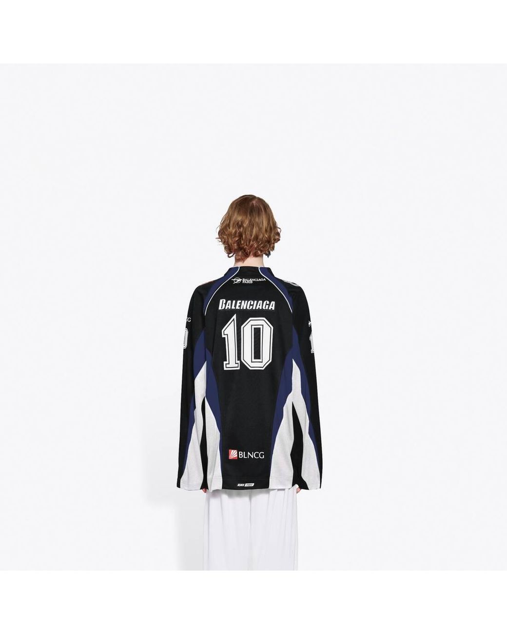 BALENCIAGA Soccer Hockey Game Shirt