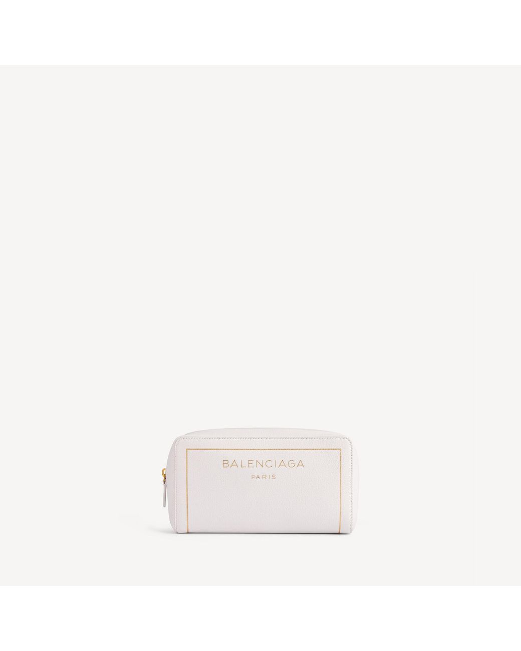 Balenciaga White Fragrance Cosmetic Pouch