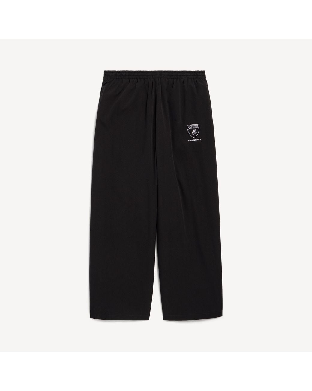 Balenciaga Black I Automobili Lamborghini Tracksuit Trousers for men