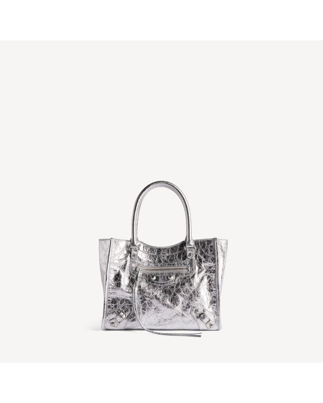 Balenciaga Metallic Le City Tote Bag Mini