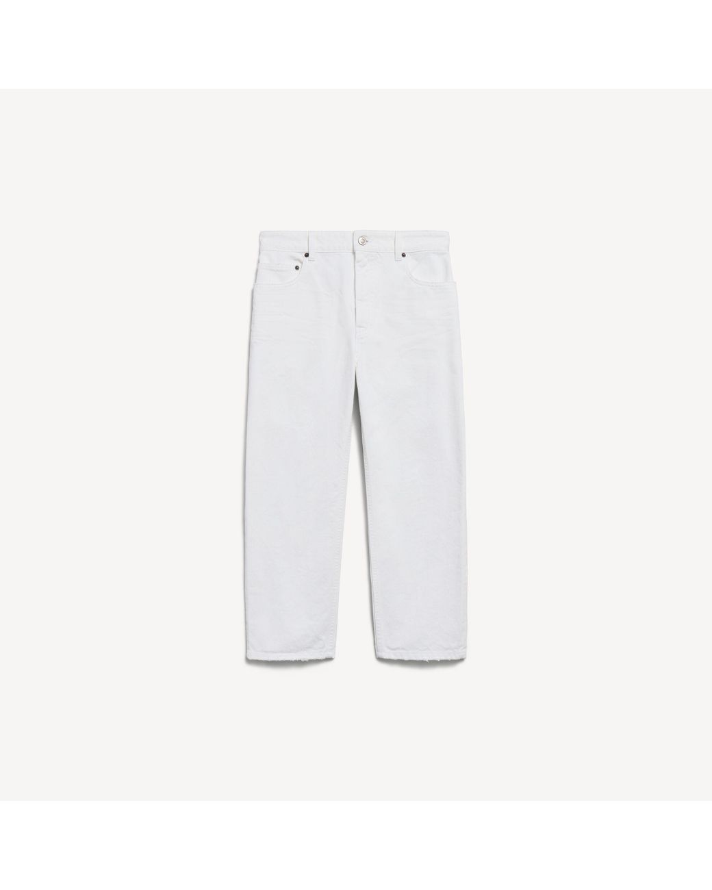 Balenciaga White Jackie Capri