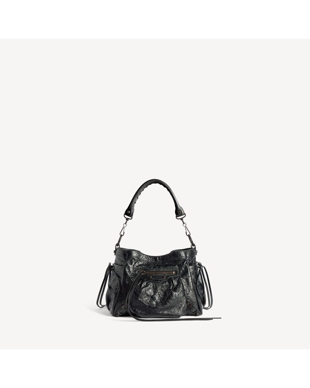 Balenciaga Black Le City Bucket Bag Small