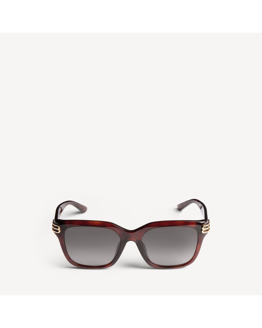 Balenciaga Brown Casino Square Af Sunglasses