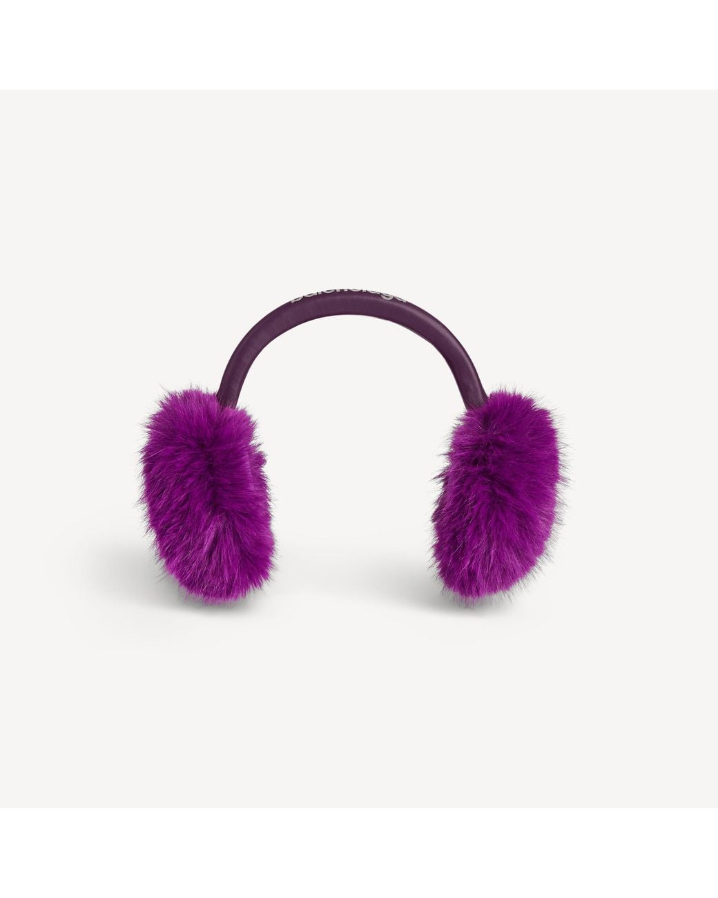 Balenciaga Purple Ear Muffs