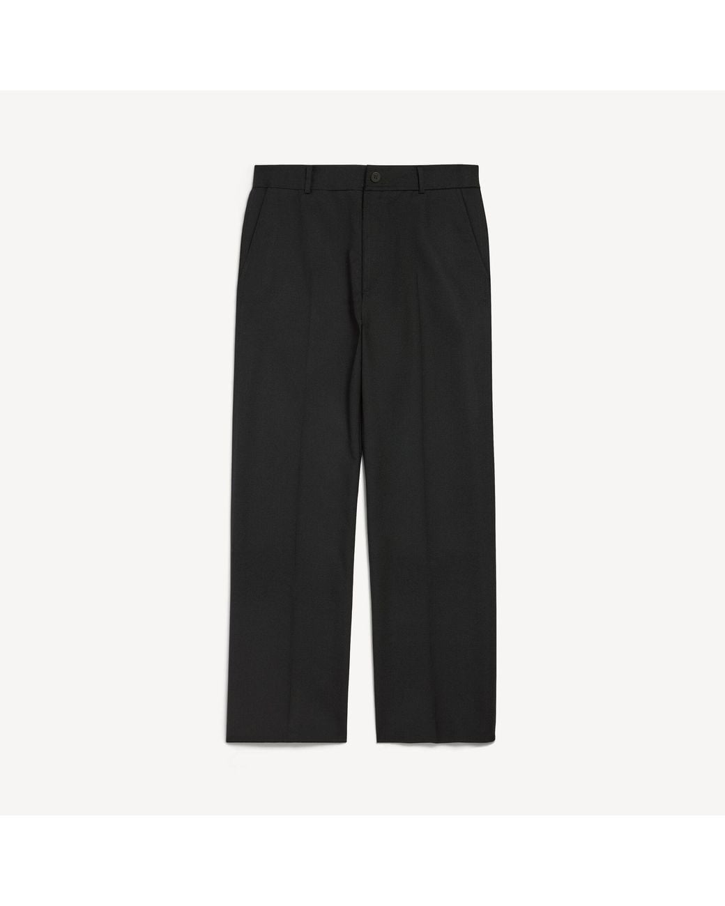 Balenciaga Black Too Far Tailored Pants for men