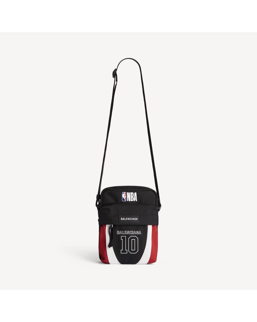Balenciaga Black Nba Collaboration Explorer Crossbody Pouch for men