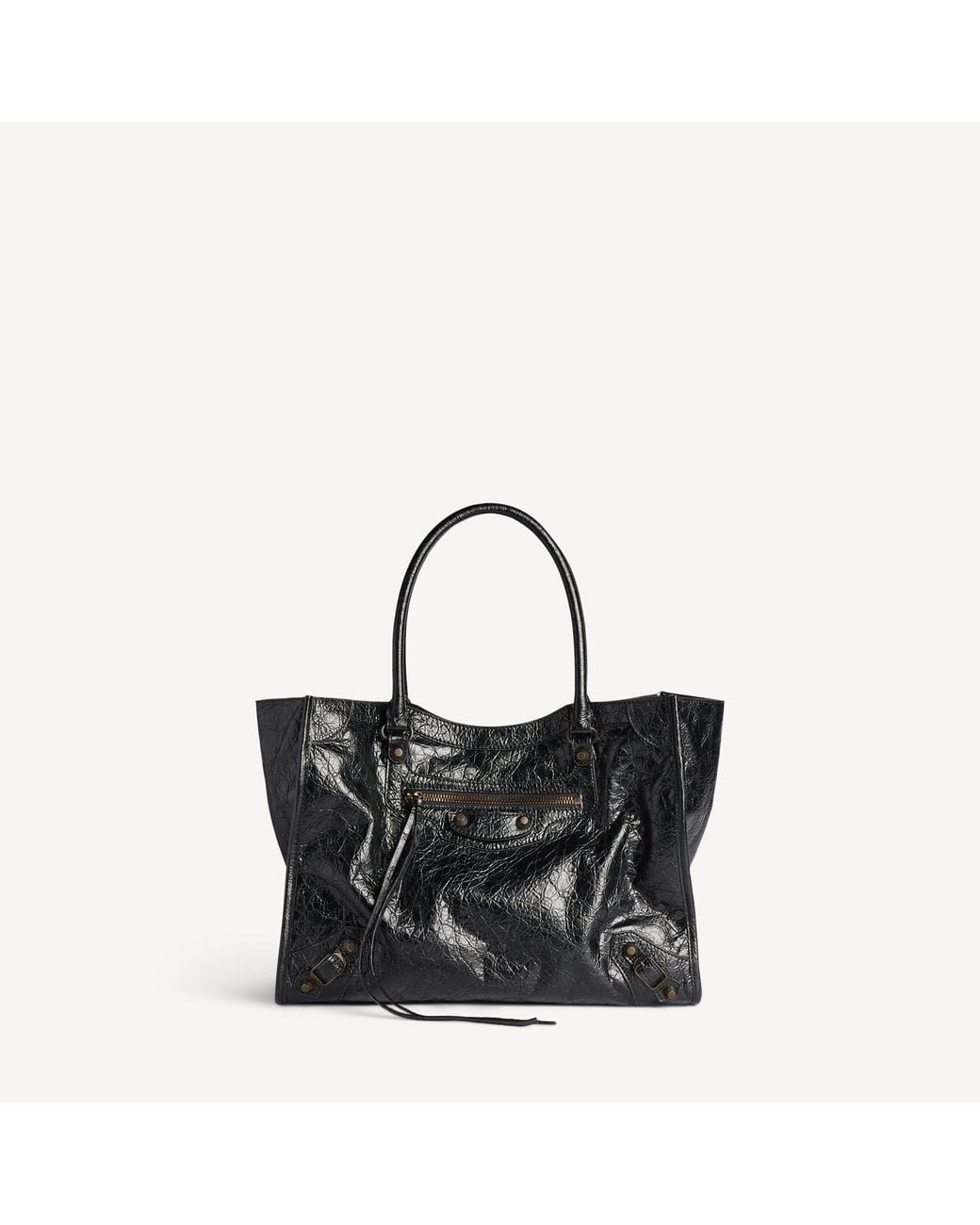 Balenciaga Black Le City Tote Bag Small
