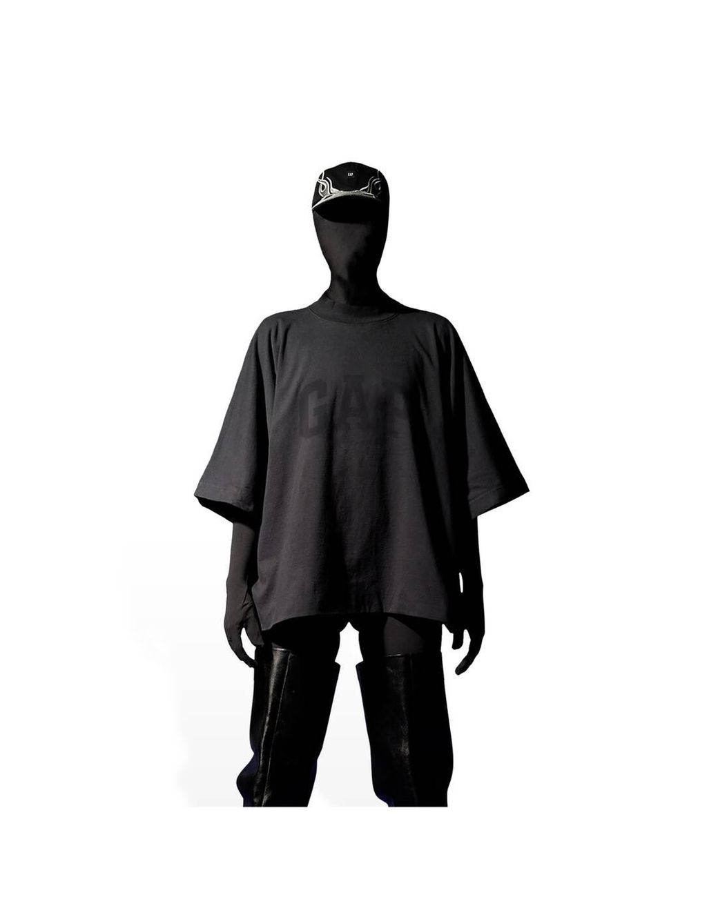 Balenciaga Yeezy Gap Engineered By Cropped Dove No Seam Tee in