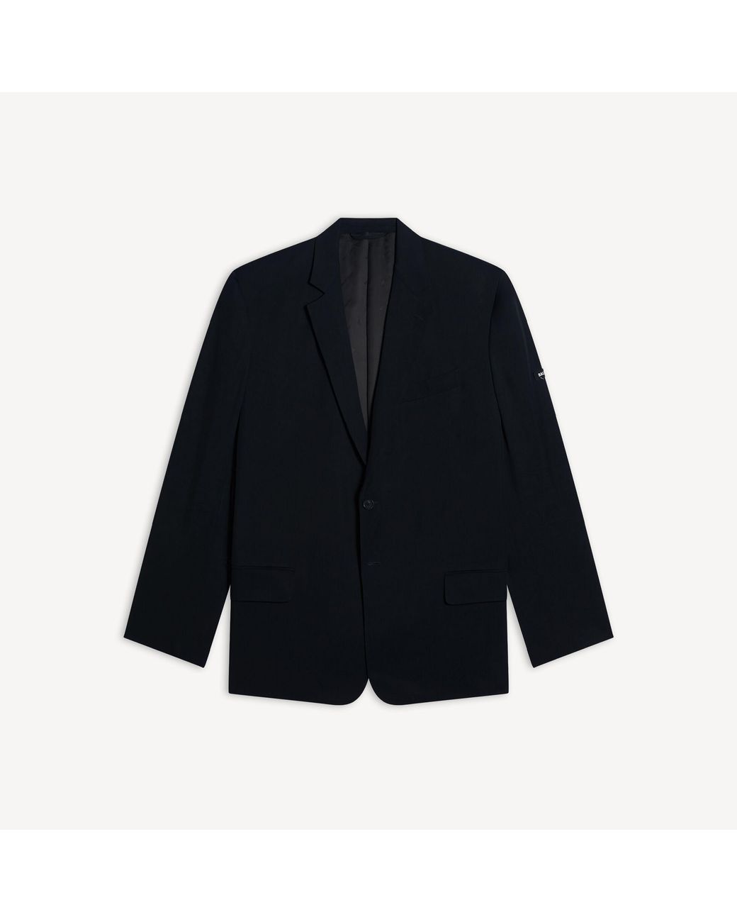 Balenciaga Blue Washed Jacket for men