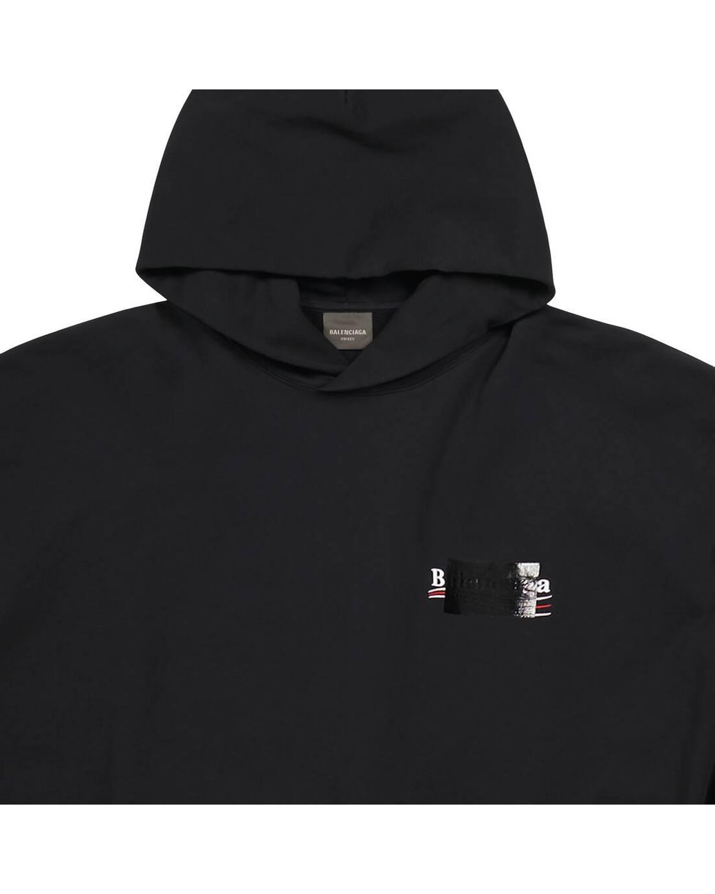 Balenciaga Gaffer パーカー ラージフィット 4サイズ balenciaga-Black-Gaffer-Hoodie