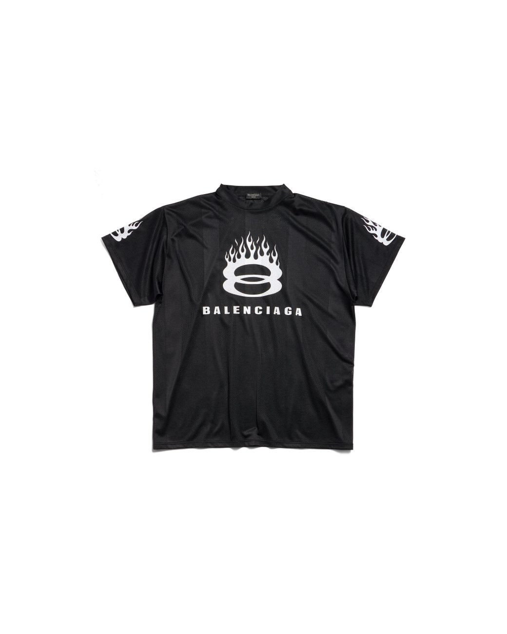 ●送料込●BALENCIAGA●T-SHIRT BURNING UNITY OVERSIZE POUR Balenciaga Burning Unity Oversized T-Shirt | Saks Fifth Avenue