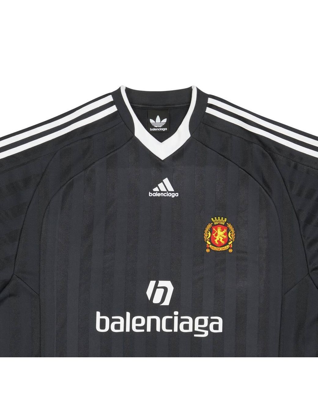 Balenciaga / Adidas Soccer T-shirt Oversized Black | Lyst