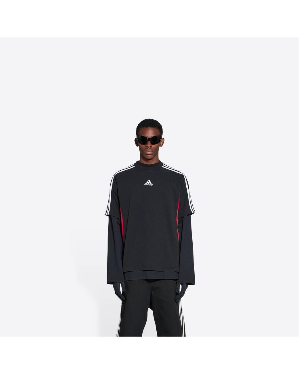 Balenciaga / Adidas T-shirt Medium Fit in Black for Men | Lyst