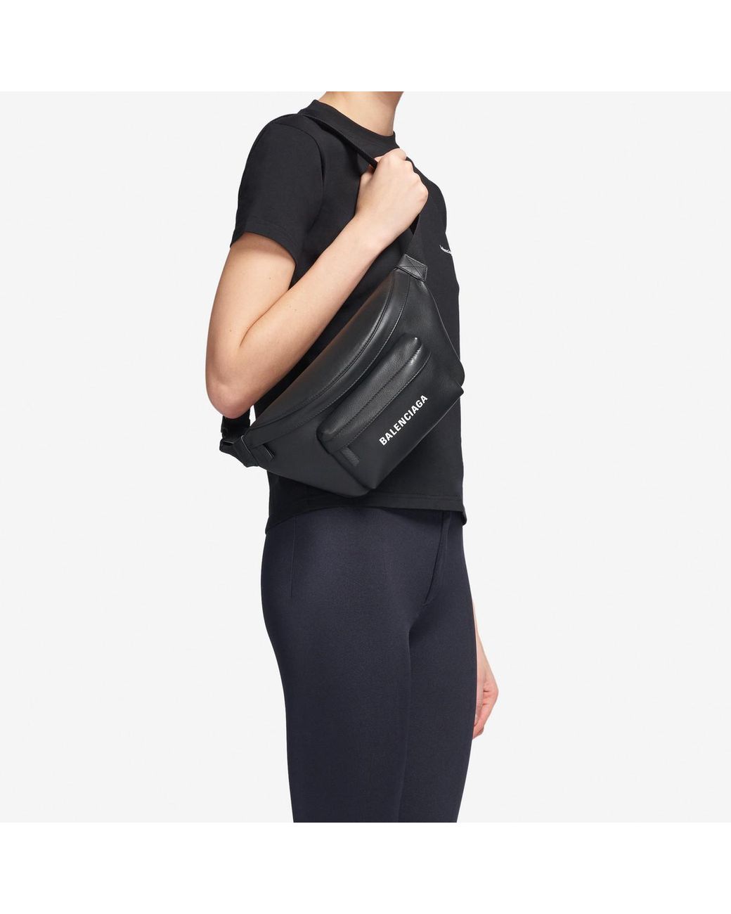 Balenciaga Leather Everyday Beltpack in 