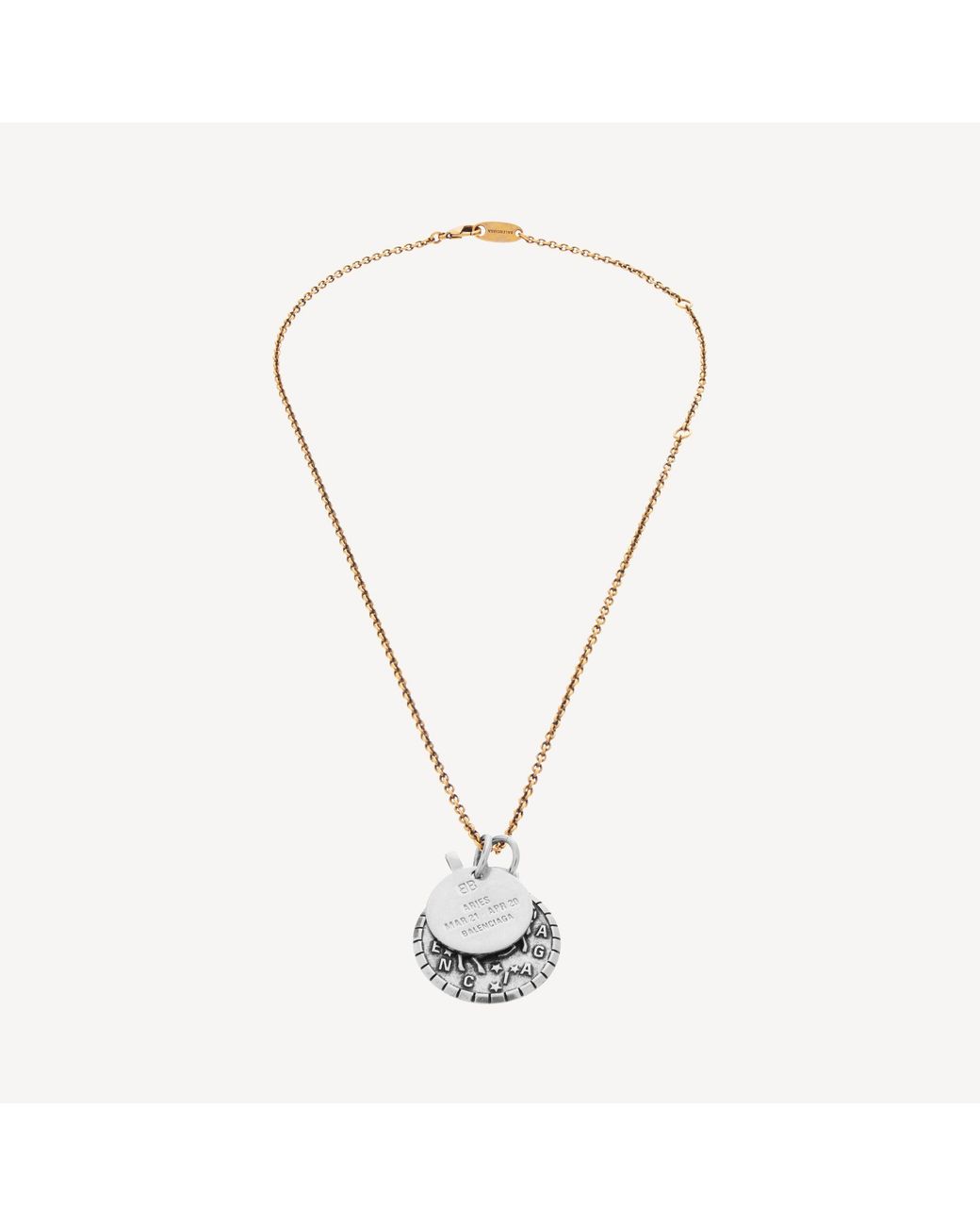 Balenciaga Natural Horoscope Aries Necklace