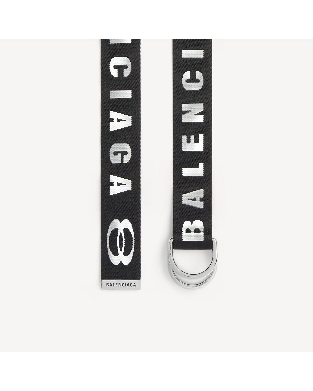 Balenciaga D Ring Gürtel in Black für Herren