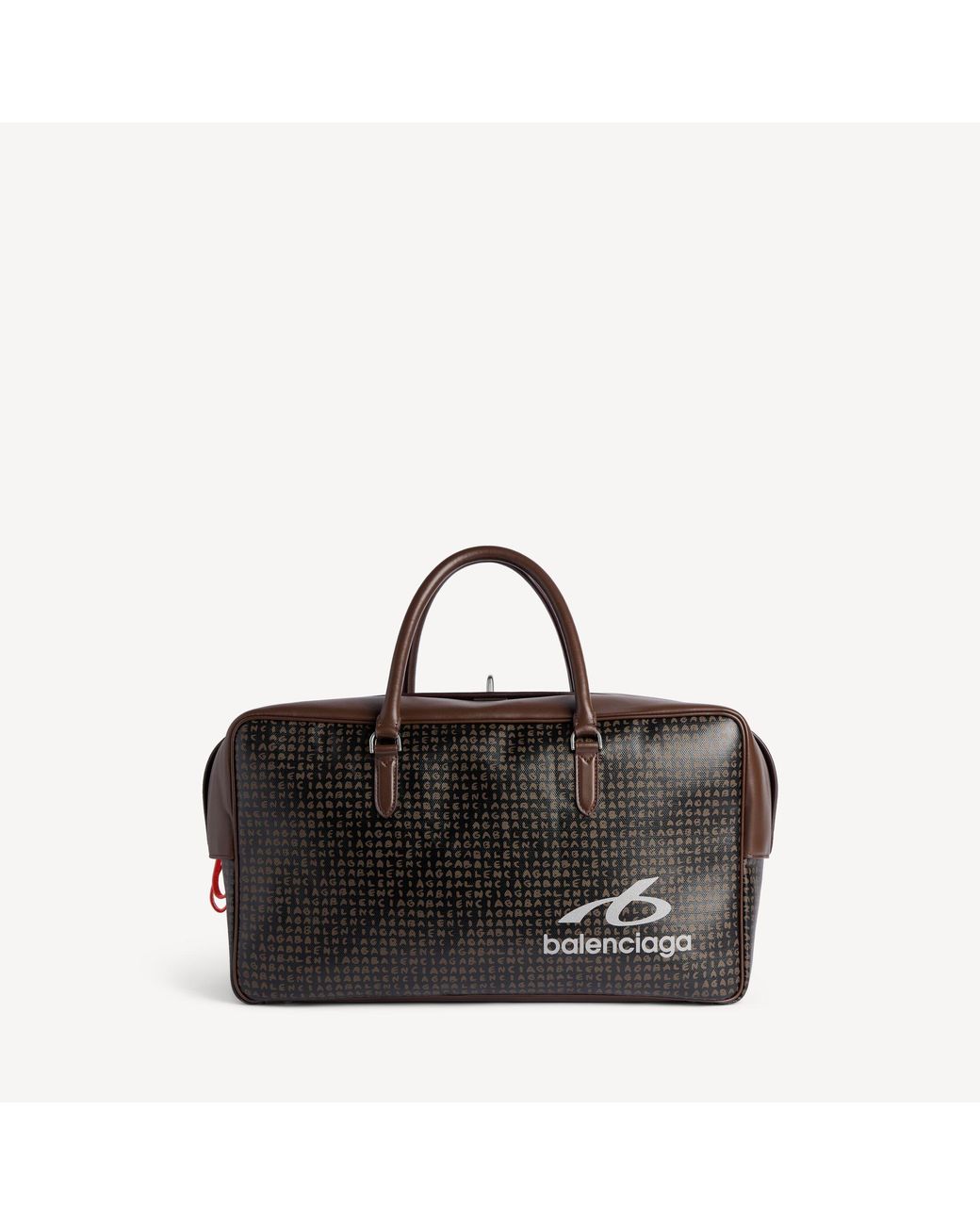 Balenciaga Black Le 7 Bowling Bag Large for men