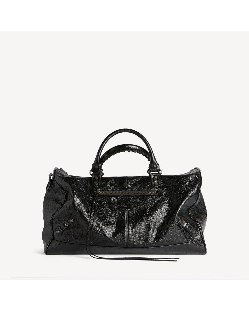 Balenciaga Black Le City Boston Bag Large for men