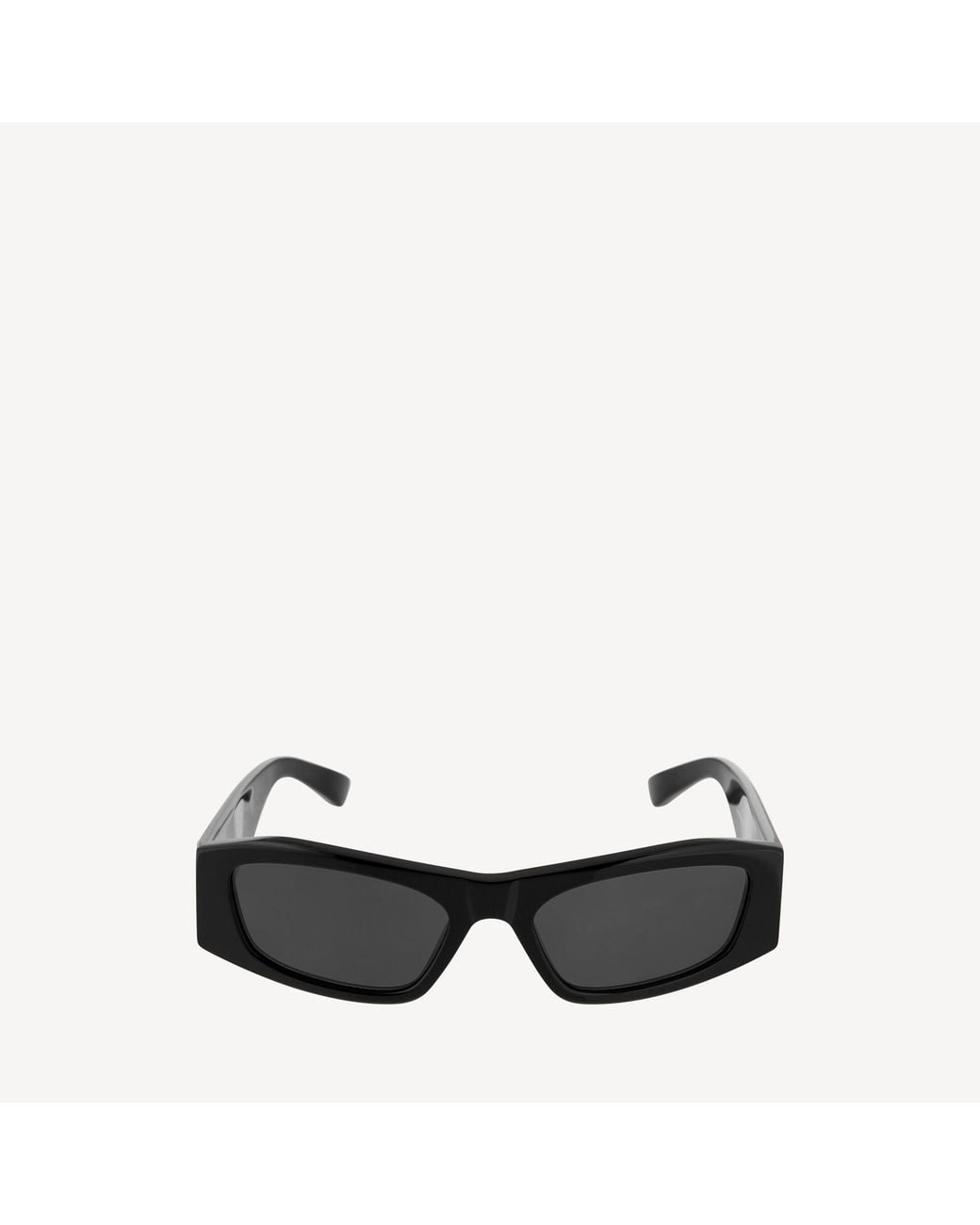 Balenciaga Black Nano Rectangle Af Sunglasses