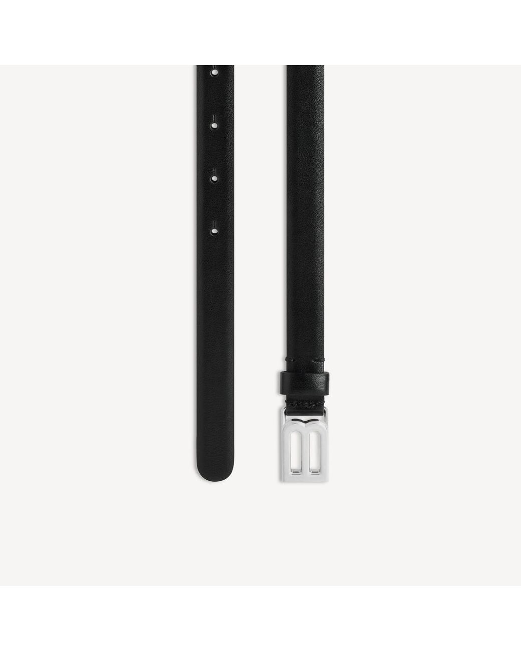 Balenciaga Black Bolero B Belt for men