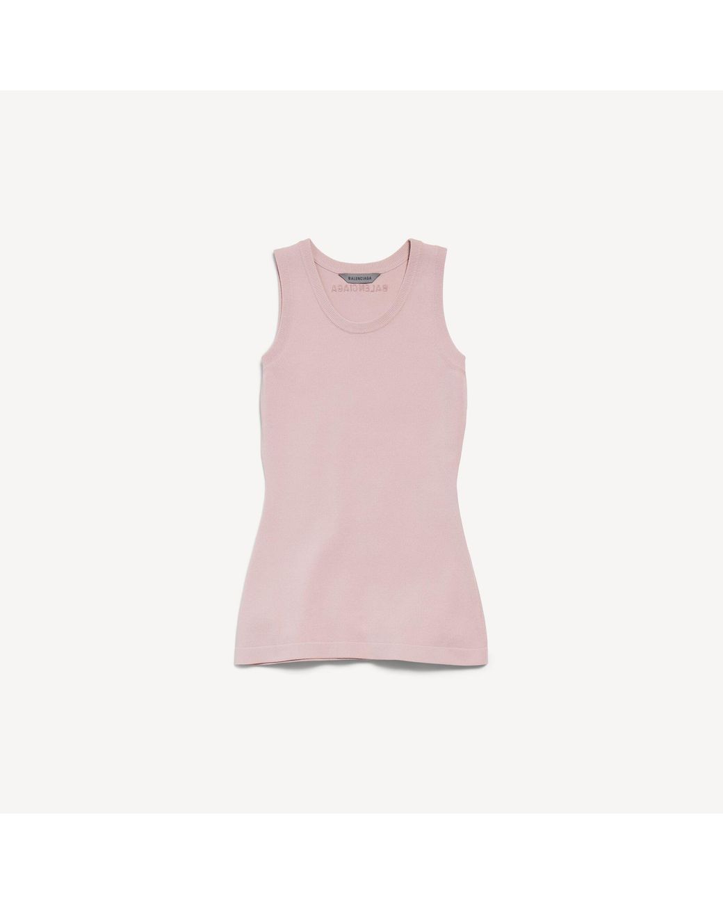 Balenciaga Pink Tank Top