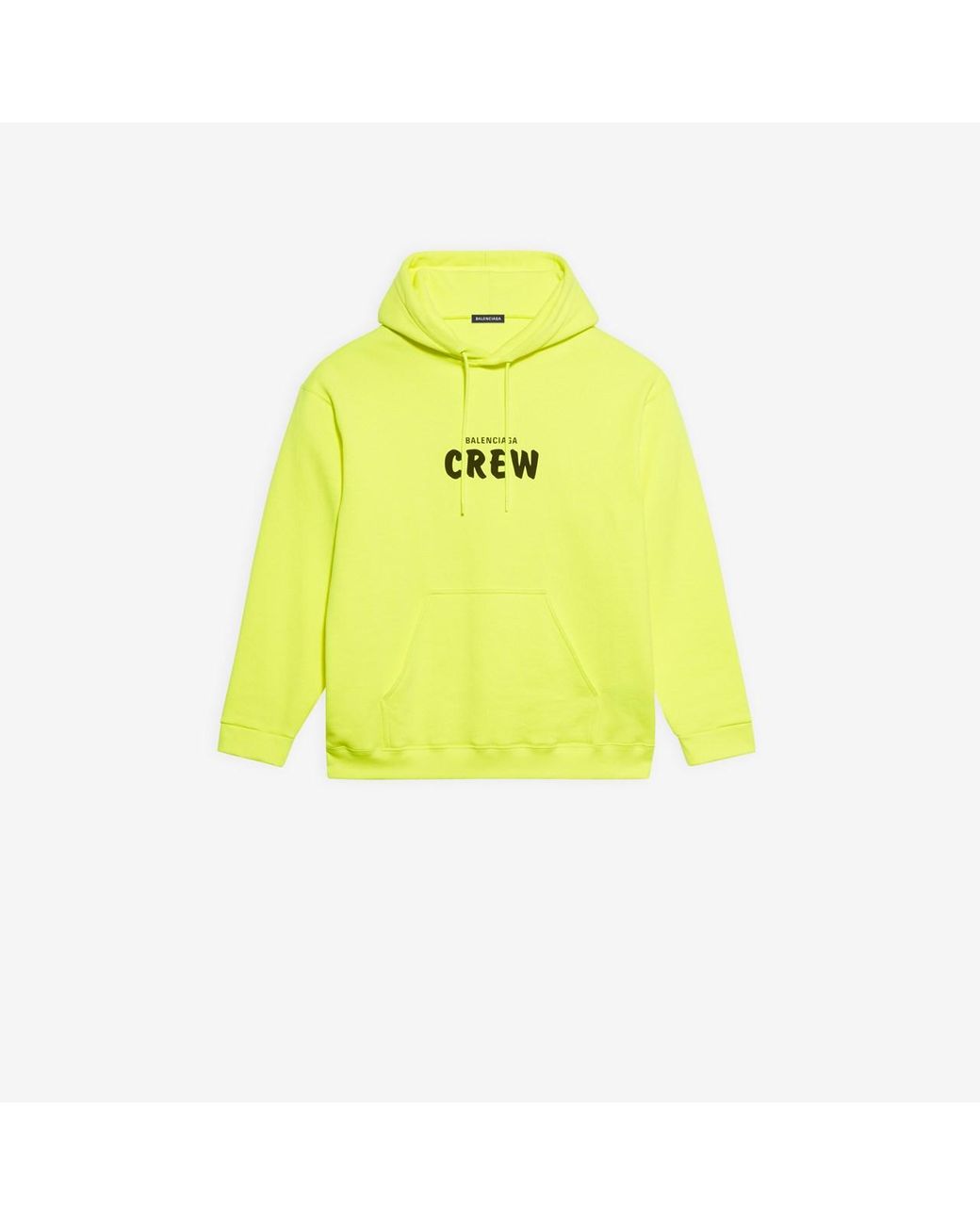 balenciaga sweatshirt yellow