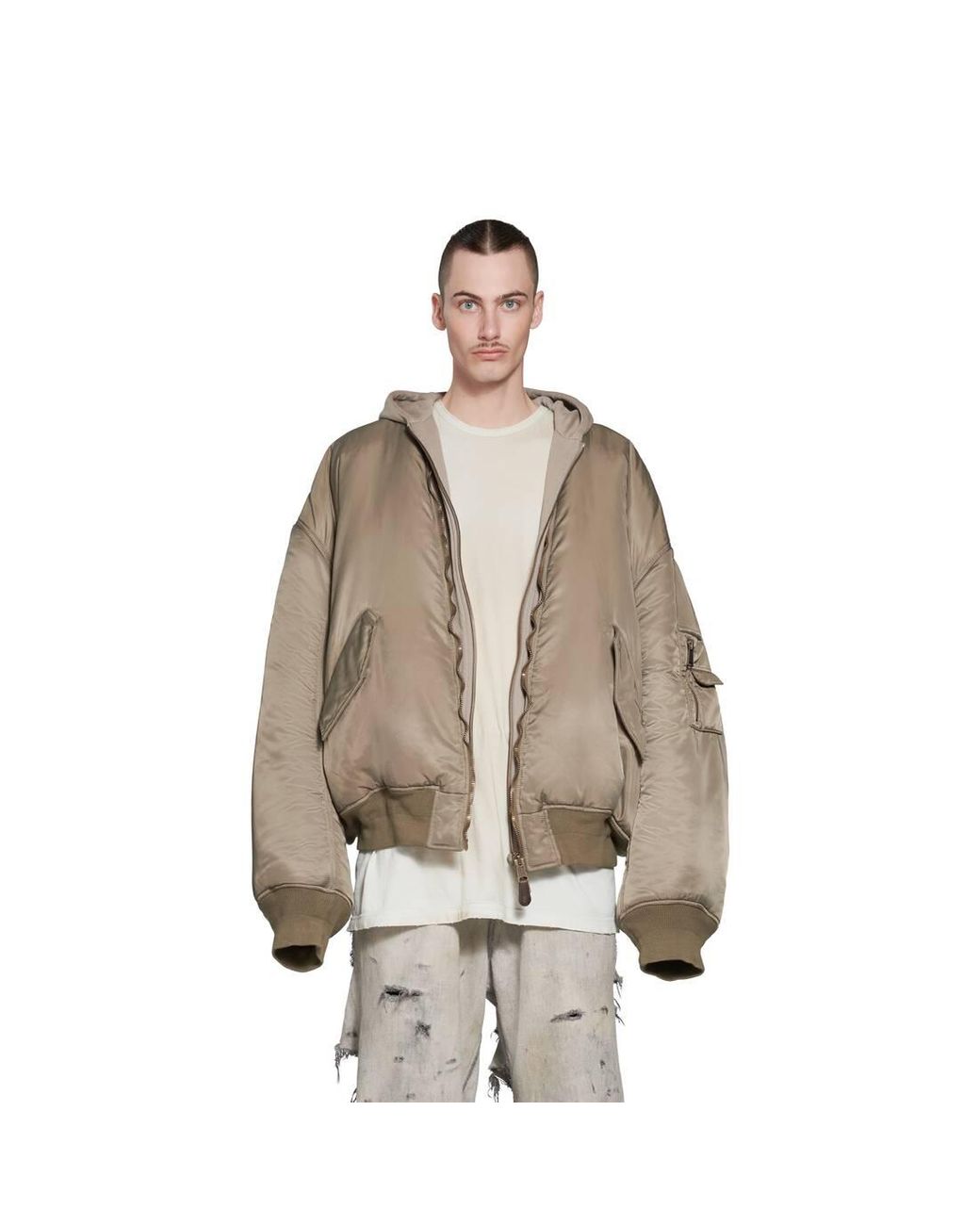 ジャケット・アウター Balenciaga 23ss Paris all in bomber Balenciaga Balenciaga Paris All in Bomber Jacket | Saks