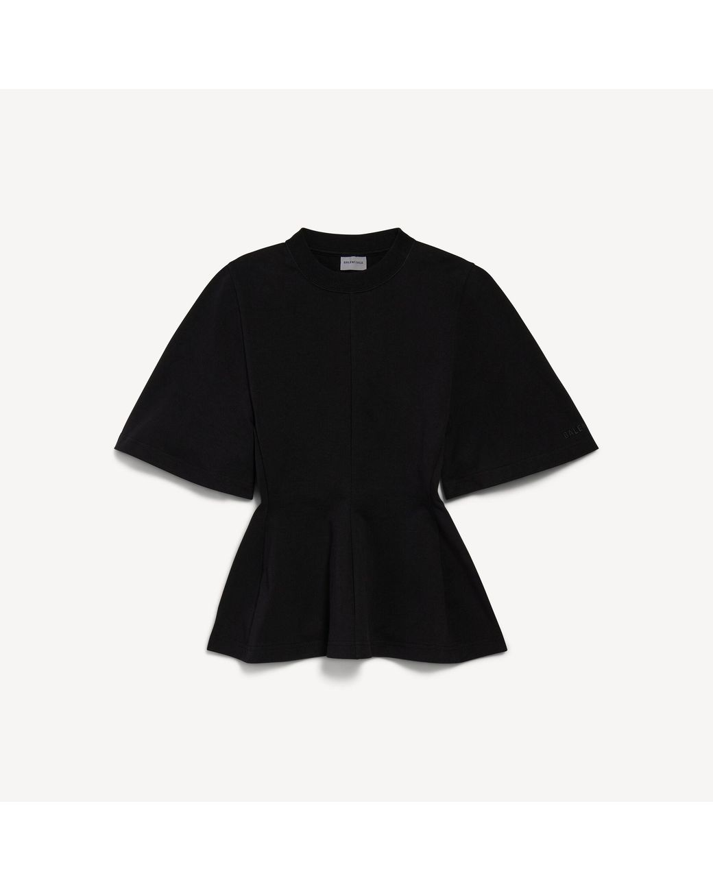 Balenciaga Black Shaped T-Shirt