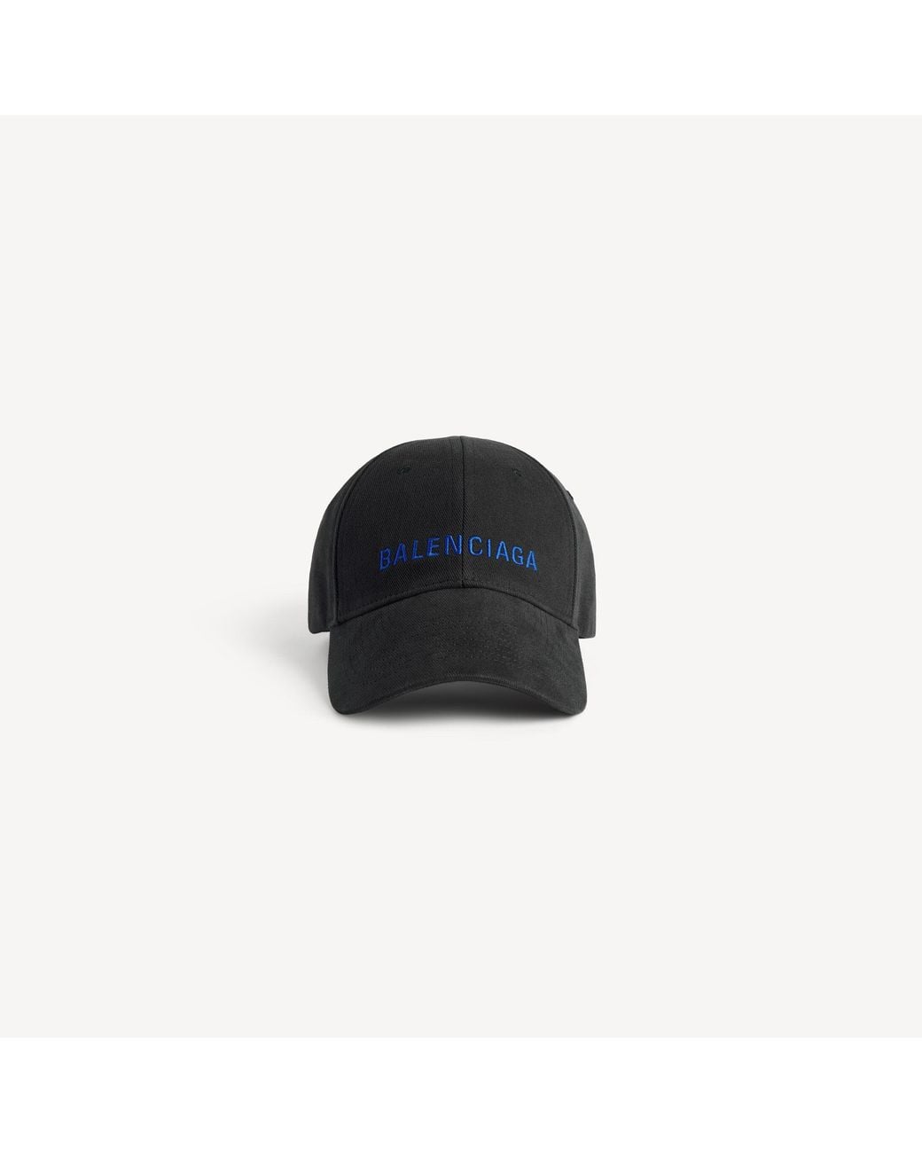 Balenciaga Black Logo Cap for men