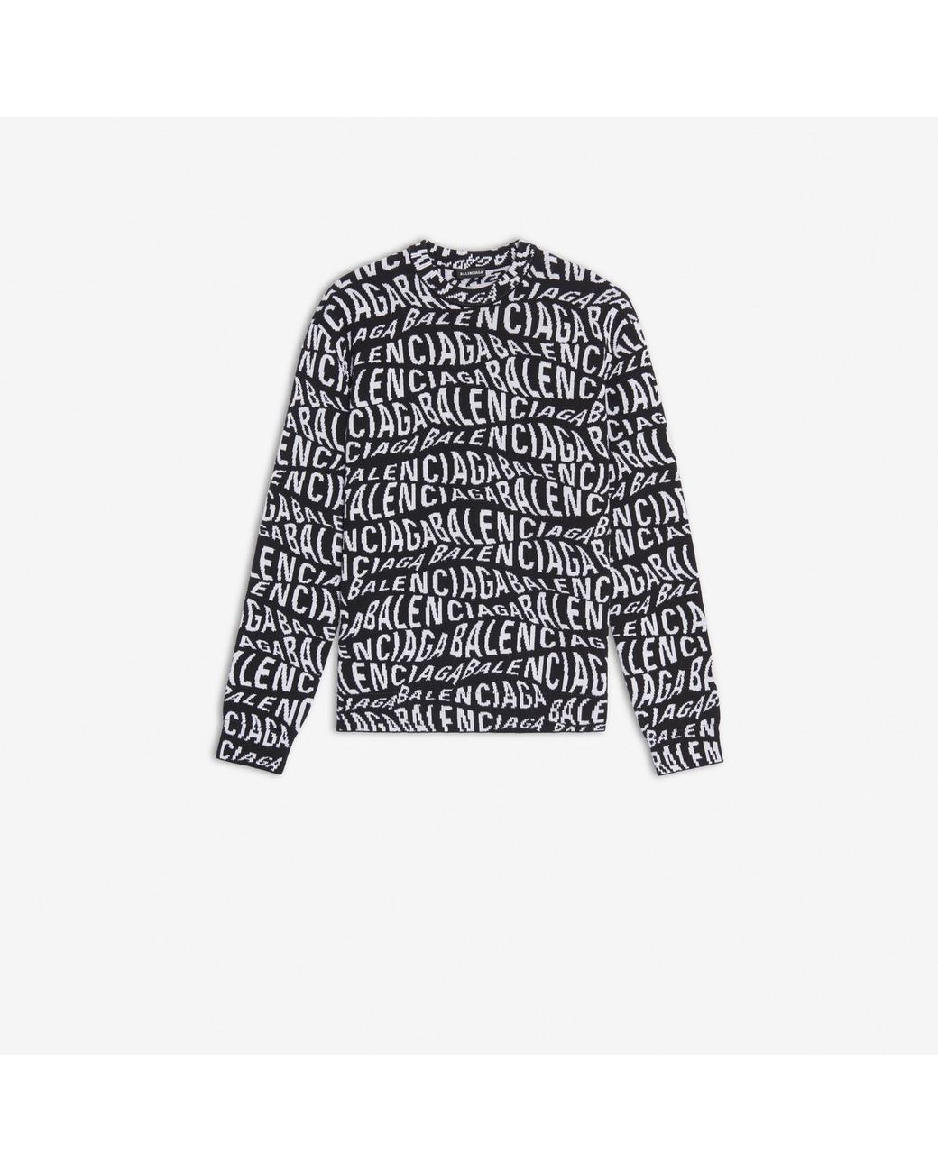 balenciaga jumper white