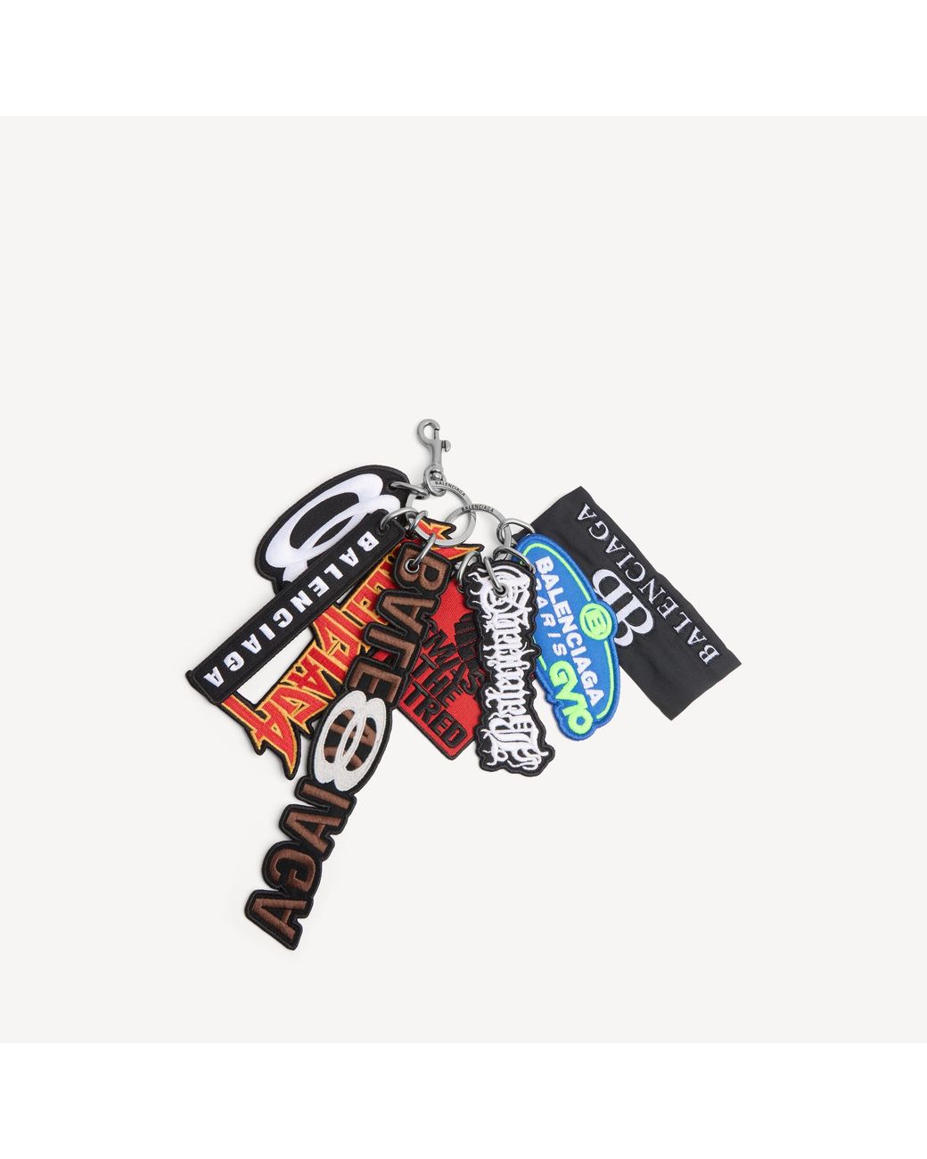 Balenciaga Blue Charm/Keychain Patches for men