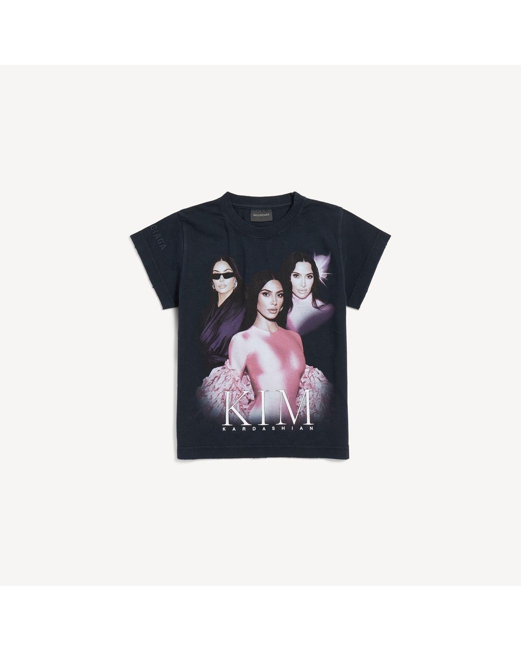 Balenciaga Kim K Shrunk T-Shirt | Lyst