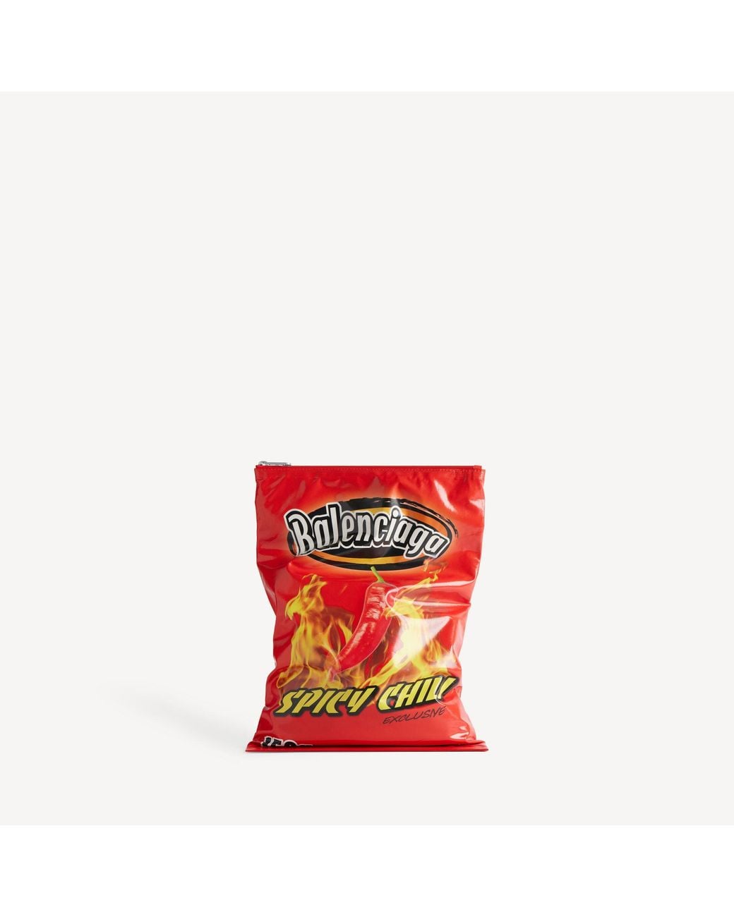 Balenciaga Red Chips Bag