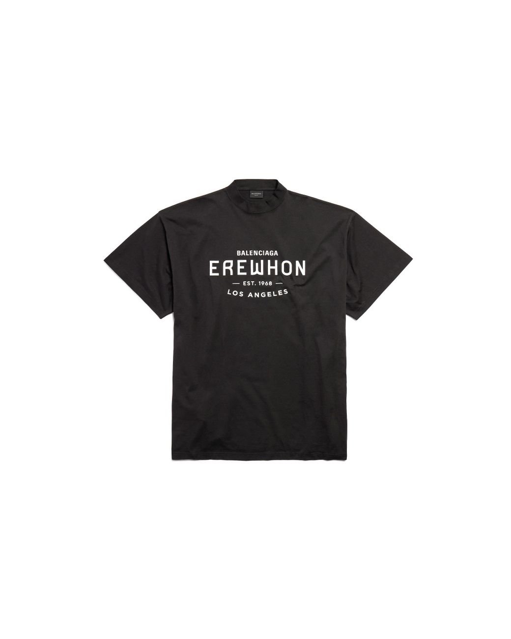 Balenciaga Erewhon Los Angeles T Shirt Oversized in Black Lyst