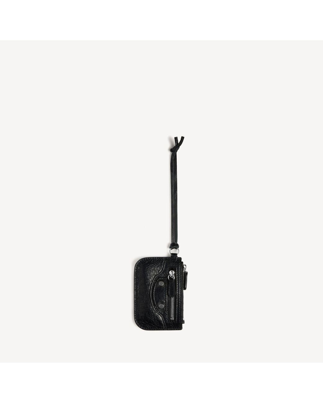 Balenciaga Le Cagole Coin Purse in Black | Lyst