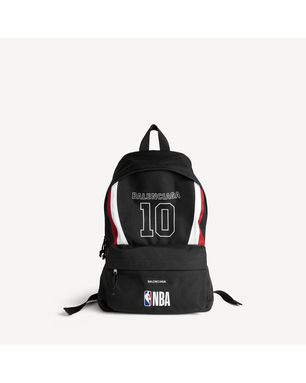 Balenciaga Black Nba Collaboration Explorer Backpack for men