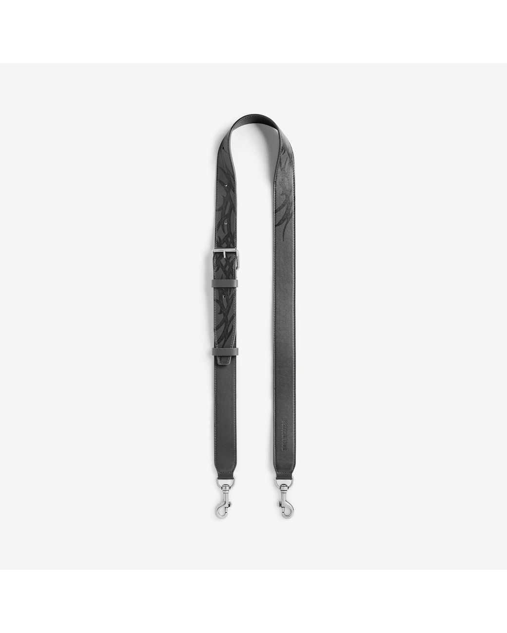 Balenciaga Black Tattoo Belt Strap for men