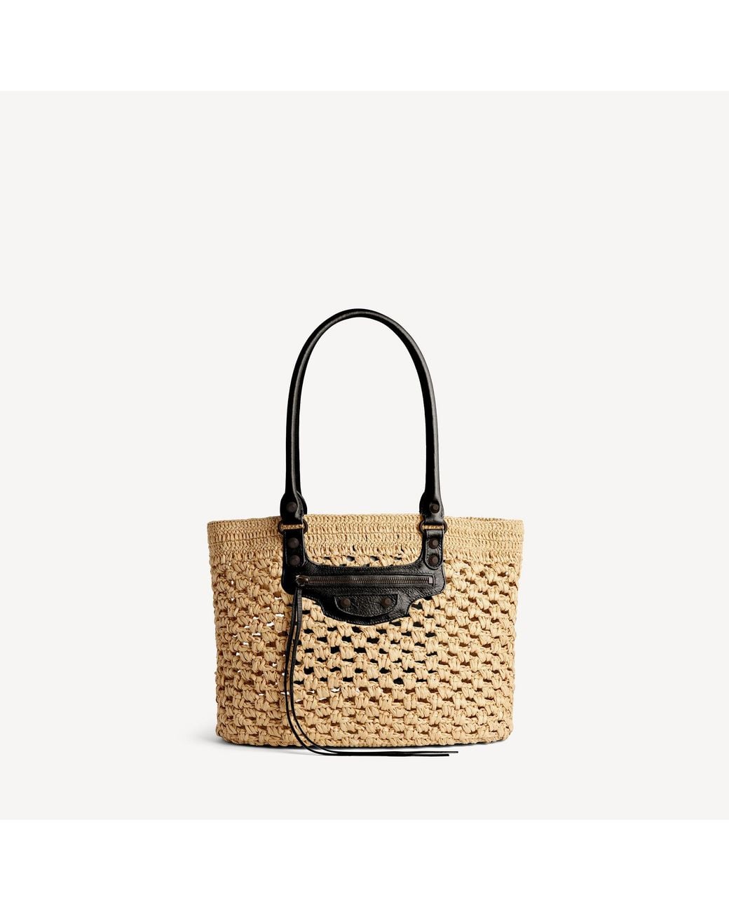 Balenciaga Metallic Le City Basket Medium