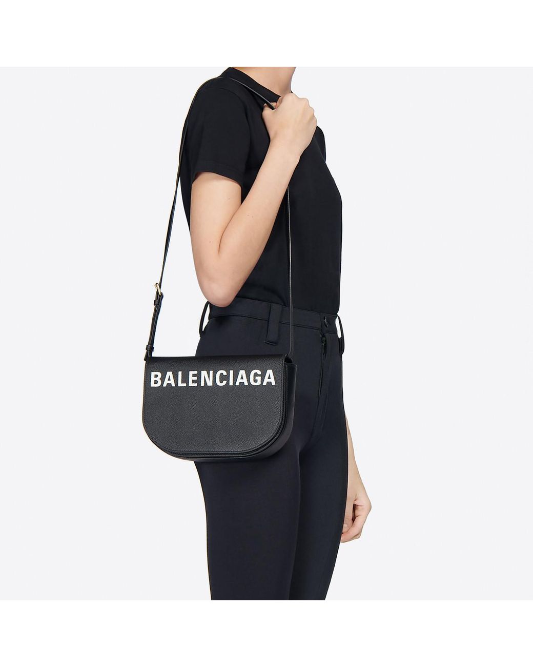 Balenciaga Ville Day Bag S in Black | Lyst