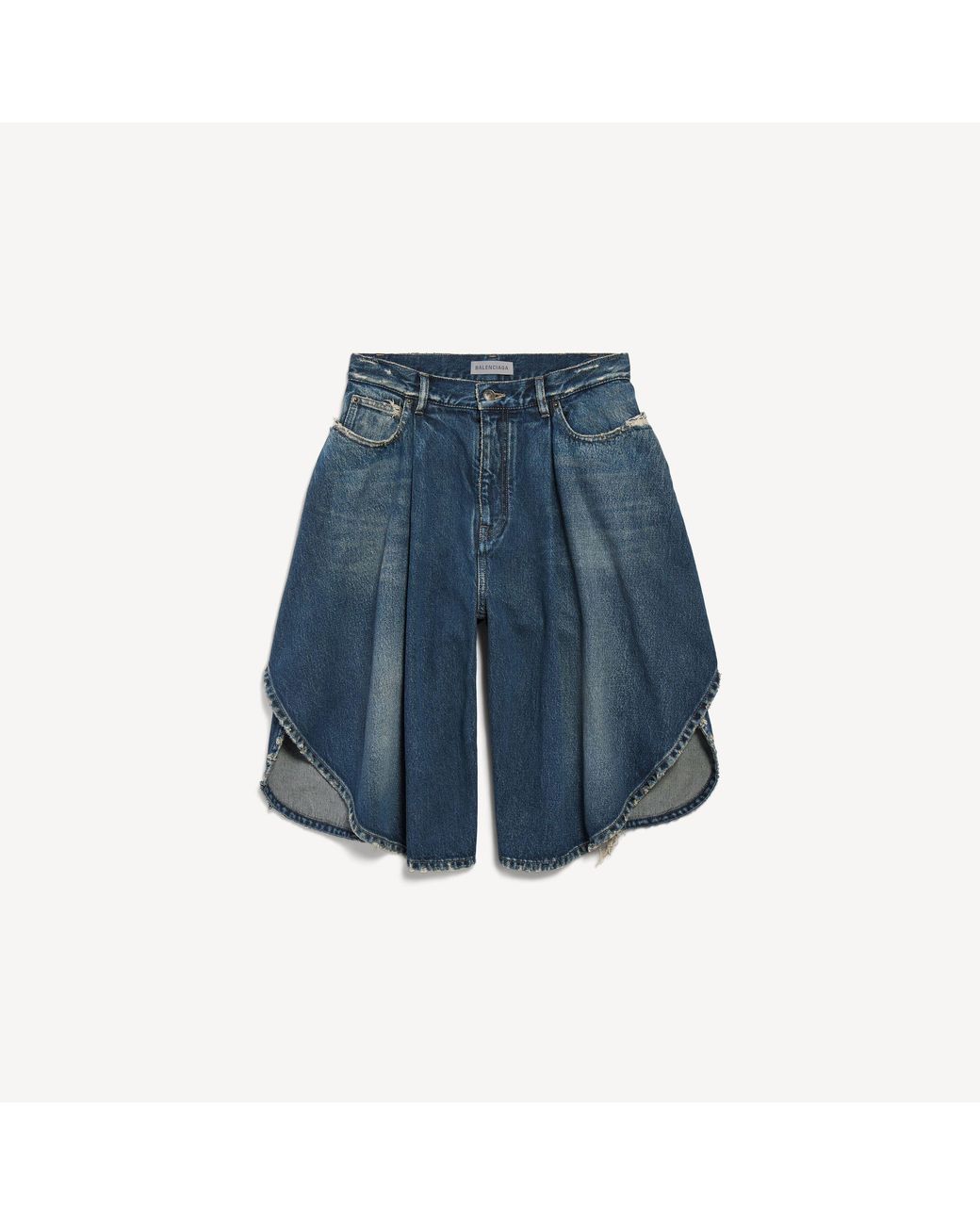 Balenciaga Blue Tulip Bermuda