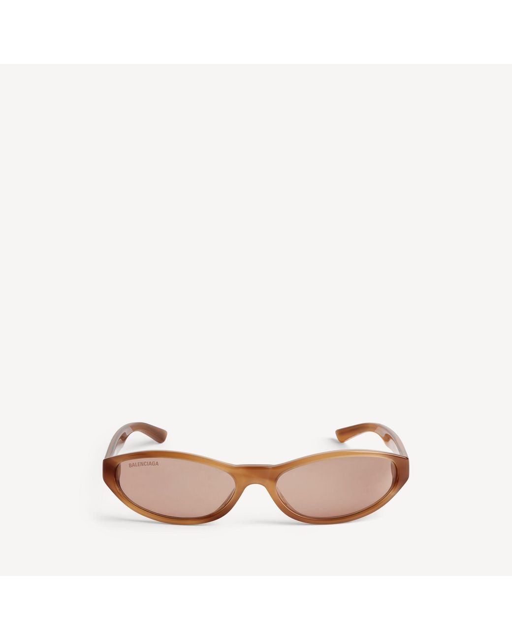 Balenciaga Pink Neo Round Sunglasses