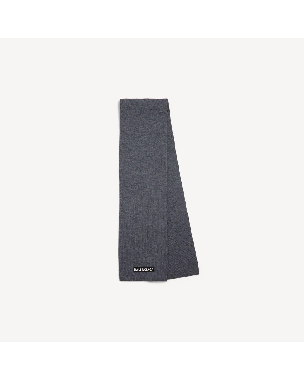 Sciarpa Patch di Balenciaga in Blue da Uomo