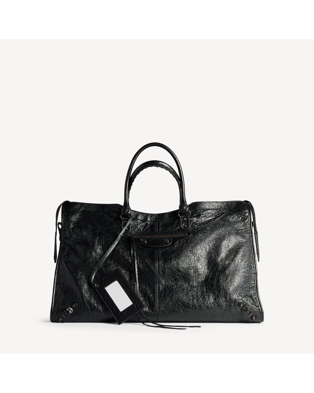 Balenciaga Black Le City Travel Bag for men